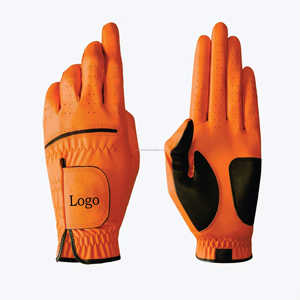 Gants de golf respirants en cuir véritable, confortables, unisexes, avec un soutien fluide du mouvement et une stabilité maximale de la préhension - Product Image 2