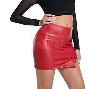 Faldas de Cuero Genuino Hechas en Pakistán, Diseño Elegante para Mujer, Tela Suave y Transpirable, Ideal para Eventos Formales y Casuales - Product Image 6