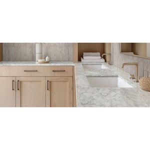 Composant en quartz Calacatta Ocellio - Design moderne, grande dalle pour cuisine et revêtement mural - Product Image 3