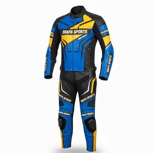 Nouveau design Meilleure vente Nouveau design Combinaison de moto Combinaison de course de moto professionnelle de haute qualité Combinaison de motard en cuir véritable - Product Image 1