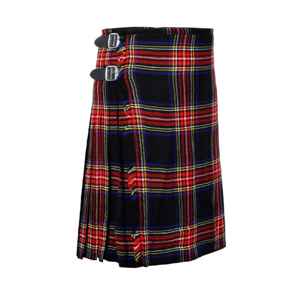 Vente en gros Kilt Tartan des Highlands écossais pour hommes et femmes Nouvelle arrivée Kilts Tartan Kilts en laine confortables - Product Image 4