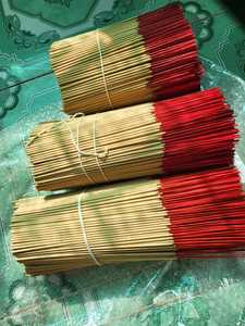 ธูปธรรมชาติแท่งอาการ์ดิบบาตีด้วยเท้าสีแดงและแท่งธูปดิบที่ไม่มีกลิ่นมีตัวเลขสูงสําหรับสปาและใช้ในบ้าน - Product Image 4