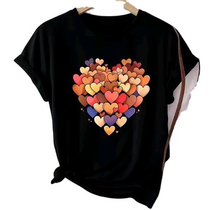 Una camiseta de algodón cómoda para mujer, ideal para estar en casa, perfecta para la productividad en verano. - Product Image 2