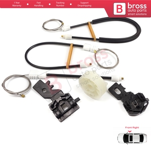 Juego de Reparación de Elevalunas Eléctrico BWR686, Delantero Derecho, para Qashqai MK1 J10 2006-2013 80770JD000 - Product Image 6
