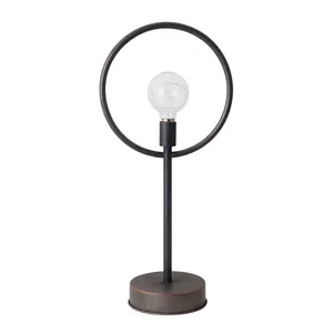New Premium Quality Table <b>Lamp</b> in Iron with Black Coated Finished White Fabric New Luxury Highly Elegant <b>for</b> Home Hotel Indoor - Product Image 2
