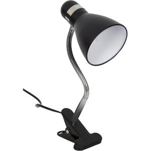 BEL AIR HOME-Lampe de bureau avec pince Sicion-Style classique-Métal noir ou blanc-Porte-lampe E-27 - Dimensions 28x27x11 cm- - Product Image 1