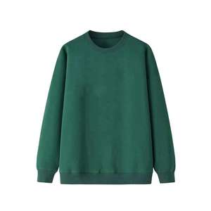 Sweat-shirt 100% coton pour hommes | col rond couleur unie impression numérique style pull pour la saison de printemps - Product Image 3