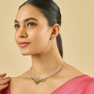 Zircon <b>Necklace</b> 184654 for Wedding Occasions - Product Image 1