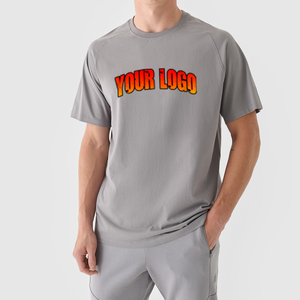 2025 Designer surdimensionné coton hommes T-shirts personnalisé DTG sérigraphié Logo graphique haute qualité lourd Gsm chiné 100% coton - Product Image 4