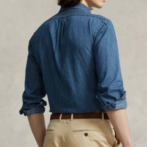 เสื้อเชิ้ตผ้าซาตินแขนยาวสำหรับผู้ชายชุดเดรสลำลองผ้าซาตินผ้าฝ้ายสำหรับฤดูร้อนออกแบบได้ตามต้องการ - Product Image 2