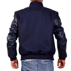 Chaqueta Bomber Clásica para Hombre, Corte Regular Cómodo, Estilo Casual, Tela Suave y Ligera, para Uso Diario y al Aire Libre - Product Image 4