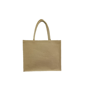 ถุงช้อปปิ้งผ้ากระสอบที่เป็นมิตรต่อสิ่งแวดล้อมและย่อยสลายได้มีด้ามจับบุผ้าทอ - Product Image 4