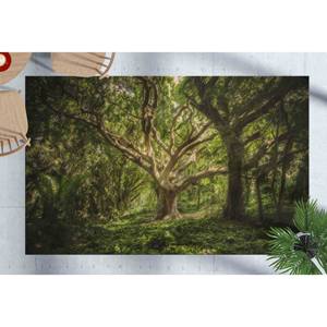 Tapis imprimé paysage naturel - Motif arbre, lavable en machine, personnalisé, tapis en velours - Product Image 2