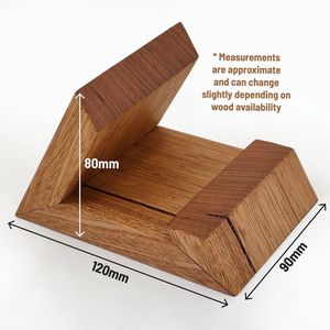 ขาตั้งโทรศัพท์ทำจากไม้คุณภาพพรีเมี่ยม100% - Product Image 1