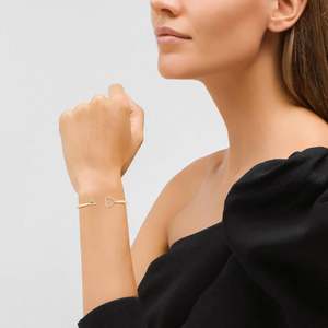 Bracelet jonc en argent sterling Jeulia Key to My Heart, tendance et élégant - Product Image 5