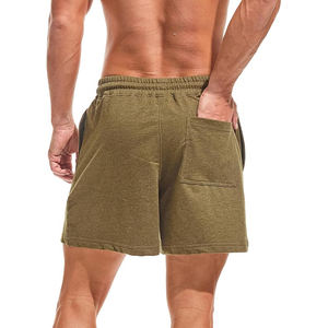 <b>men</b> fleece <b>shorts</b> cotton soft <b>lounge</b> gym casual summer elastic waist relaxed fit daily comfort wear - Product Image 2