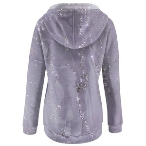 Women's Printed <b>Hoodie</b> Custom Logo Jogger Set with <b>Hoodie</b> <b>Fleece</b> Sweatshirt for Winter - Product Image 4