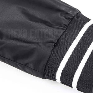 Último diseño 100% poliéster hecho hombres chaqueta de bombardero impermeable al por mayor chaqueta de bombardero para hombres - Product Image 5