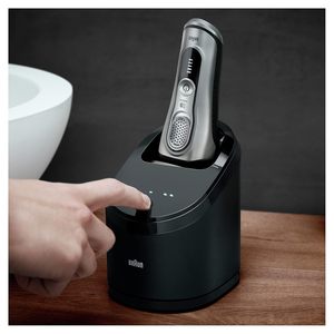 Cabezal de Repuesto para Afeitadora Eléctrica Braun Serie 7 70S - Plateado y Cartuchos de Recarga Clean & Renew CCR - Paquete de 4 - Product Image 6