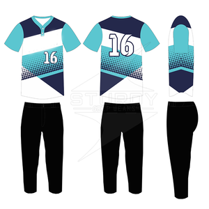 Venta al por mayor cómodo uniforme de béisbol para hombres y mujeres adultos diseño personalizado impresión por transferencia de calor conjuntos cortos mejor Softball - Product Image 6