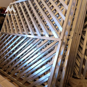 Chất Lượng Cao Tùy Chỉnh Thiết Kế Vườn Hàng Rào Bảng Điều Chỉnh Uv-Bằng Chứng WPC Nhôm Hàng Rào Kit Cho Vườn An Ninh Hiện Đại Hàng Rào Bài Viết Cổng - Product Image 1