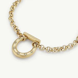 Conjunto de joyería de acero inoxidable con incrustaciones de circón geométrico, Collar chapado en oro a la moda, pulsera, estilo Simple para fiesta de boda, mujer - Product Image 3