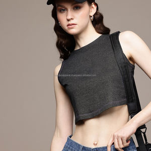 Nardon Apparel 2025 Wholesale Custom logo Women's <b>T</b>-<b>shirts</b> Summer Soft Tee Crop Top <b>Ladies</b> Plain Sexy Fitted Thin Blank <b>Shirt</b> - Product Image 3
