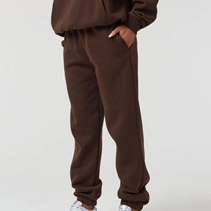 New Arrival Women's Custom Casual <b>Track</b> <b>Suit</b> 100% Cotton Knitting Sweat <b>Suit</b> Street Wear in Plain Color for Adults - Product Image 4