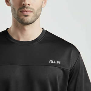 All in Jersey '26 (<b>Black</b>)-Oversized Short Sleeve Length - Product Image 5