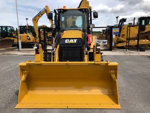 Chargeuse compacte sur pneus Caterpillar 432 4x4 d'occasion de haute qualité avec composants principaux ASV, moteur, pompe et accessoire de pelle arrière - Product Image 6