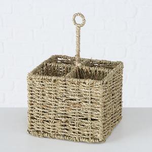 Porte-couverts de restaurant en gros, paniers à ustensiles en herbe de mer de haute qualité, porte-couverts en paille - Product Image 5