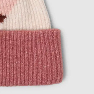 Wholesale Design Comfortable Solid multicolor Color <b>Winter</b> rainbow Knitted <b>Hats</b> Warm Woolen <b>Hats</b> for <b>Woman</b> - Product Image 4