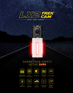 G-Sensor Verrouillage automatique des fichiers d'urgence pour protéger les images critiques LX2 Trekcam - Product Image 2