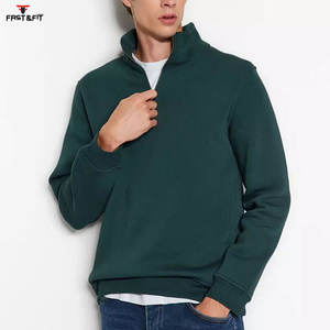 Dernières tendances de la mode, vêtements décontractés à bas prix, sweat-shirts à demi-zip en coton 100% pour l'hiver, vente en gros, design personnalisé, sweat-shirt pour homme - Product Image 4