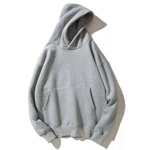 Vente en gros OEM Hommes 100% sweats à capuche en coton coupe ajustée couleur unie confortable meilleur style sweats à capuche pour adultes au meilleur prix bases - Product Image 3