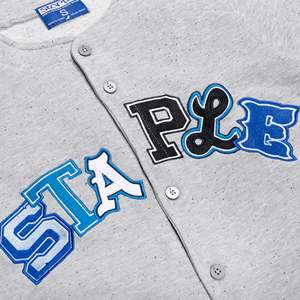 Camiseta de Béisbol para Hombre, Color Gris Jaspeado, Tejido Loopback, para Jóvenes, Transpirable, de Poliéster, con Logotipo Cosido, Talla XL, Estampado Técnico, Liso - Product Image 3