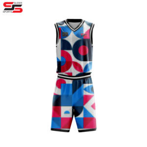 100% Polyester meilleure qualité basket-ball uniforme vêtements de sport nouveau Design prix de gros uniforme de basket-ball - Product Image 3