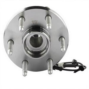 Vypart Nouvel ensemble de moyeu de roue avant avec roulement, 2 pièces # 515036X2 Moyeu de roue arrière compatible 6 trous Suzuki X5 Nissan Accord Acura - Product Image 4