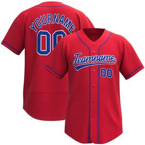 Maillot de baseball personnalisé en gros avec logo, respirant, pour l'extérieur, vente chaude, fabriqué au Pakistan, prix abordable - Product Image 1