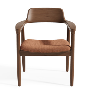 Nordic Wooden Cane Back Chair for Home Dining and Restaurant Use Silvano 08 Wholesale - Product Image 1