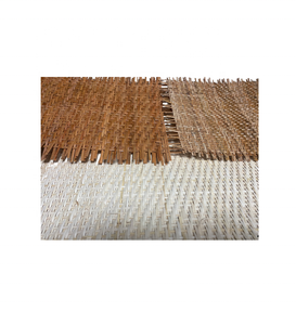 Material de malla de caña de ratán cerrada semiblanqueada para hacer manualidades mango cesta silla muebles sala de estar - Product Image 5