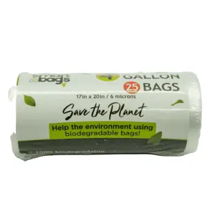 롤에 HDPE 쓰레기 봉투 보온 분해 성 가방을 사용하여 환경을 도와주세요 도매 베트남 공급 업체 하노이 비닐 봉투 쓰레기통 상자