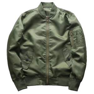 Wholesale Men's Plus Size Hip Hop Coated Bomber <b>Jacket</b> High Quality Loose-Fit Outdoor Winter Customizable Design - Product Image 1