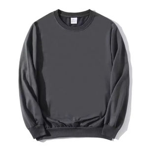 Sweat-shirt en molleton 100% coton pour homme, logo personnalisé, saison hivernale, teinture unie, haute qualité - Product Image 4