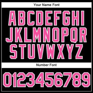 เสื้อเบสบอลแท้สีดำชมพู-ขาวตามสั่ง - Product Image 5