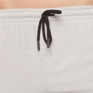 Pantalones cortos de jogging OEM para hombre de diseño personalizado al por mayor, pantalones cortos de algodón de cintura media con etiqueta privada para adultos, estilo informal sólido - Product Image 6