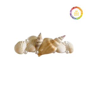 คลิปเปลือกหอยเครื่องประดับผมที่สง่างามสำหรับทุกโอกาส - Product Image 4