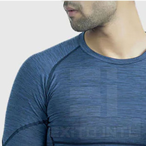 Camiseta de Compresión Deportiva para Hombre, Personalizada, Ajustada, de Secado Rápido, para Gimnasio y Entrenamiento, con Soporte Muscular - Product Image 6
