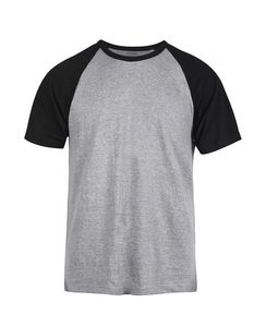 Camiseta de Algodón con Hombros Raglán para Hombre, Fabricante OEM, 240 GSM, Lisa, Corte Regular, Estilo Urbano - Product Image 3
