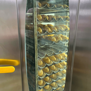 Vente directe d'usine four à pain 32 plateaux avec chariot certificat Iso four rotatif pour four de boulangerie électrique fabriqué au Vietnam - Product Image 6